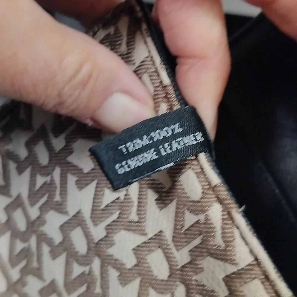 2/$30 DKNY Black and Brown‎ Women's Clutch Purse